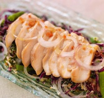 Lemongrass chicken salad