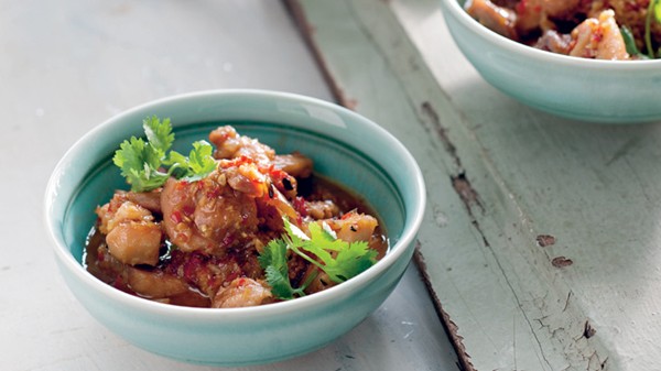 Lemongrass chilli chicken