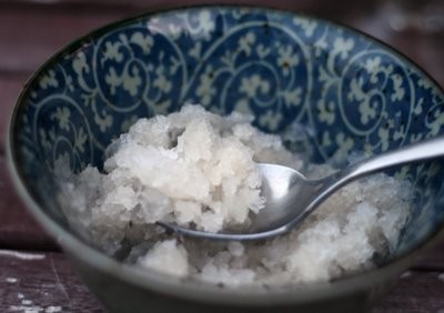 Lemongrass-ginger granita