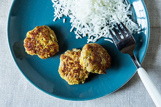 Lemongrass-ginger patties