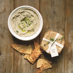 Lemony bean dip