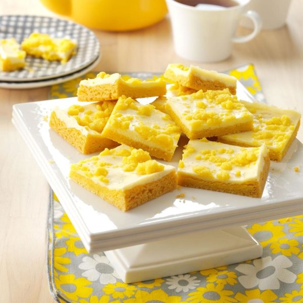 Lemony cream cheese bars