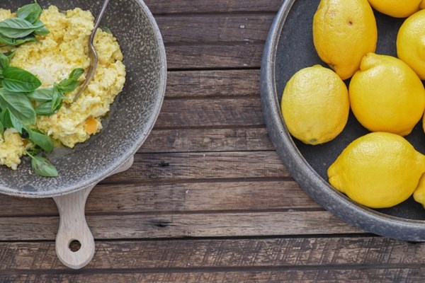 Lemony easy eggs