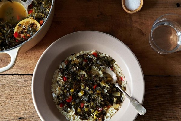 Lemony gumbo z’herbes