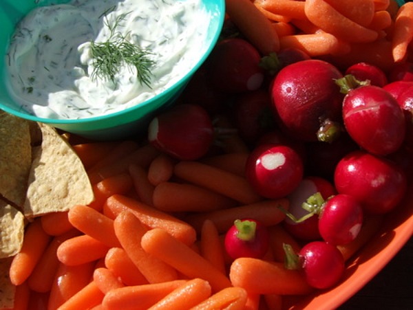 Lemony herb dip