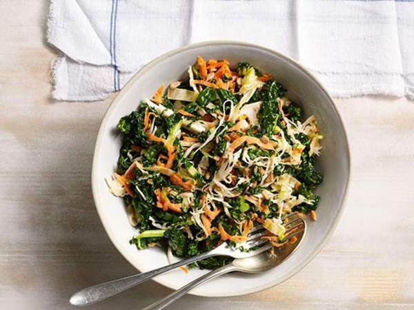 Lemony kale slaw