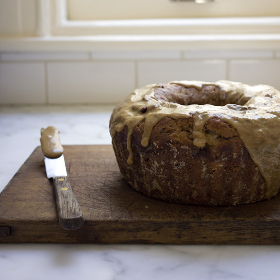 Lemony olive oil banana bread