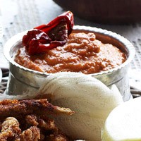 Lemony red pepper spread