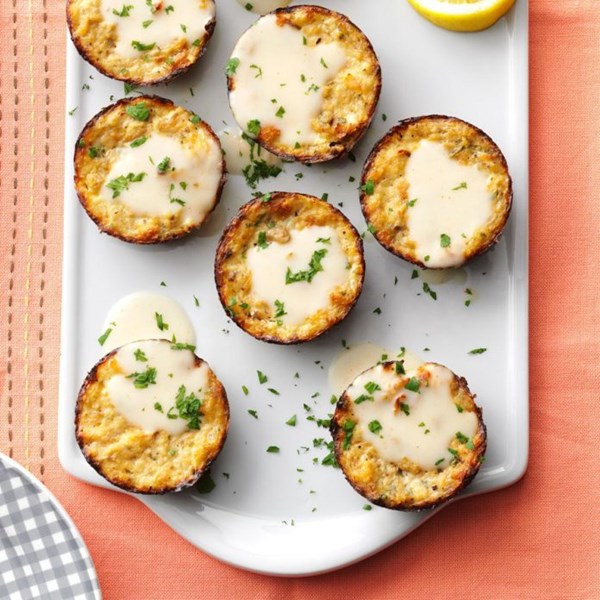 Lemony salmon patties
