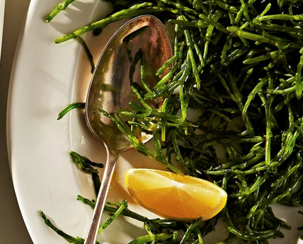 Lemony samphire
