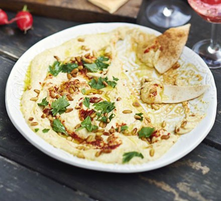 Lemony spiced houmous