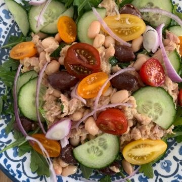 Lemony tuna salad
