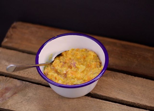 Lentil and ham hock soup