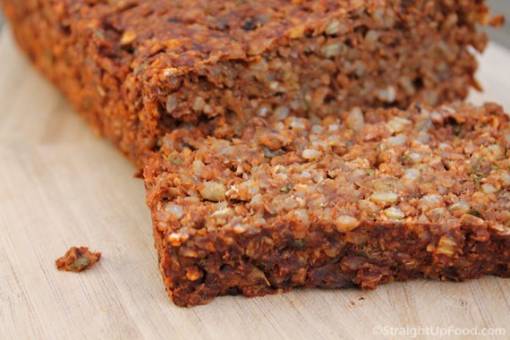 Lentil and rice loaf