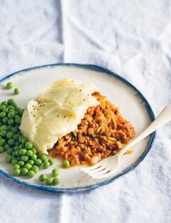 Lentil and vegetable ‘cottage pie’