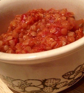 Lentil Bolognese