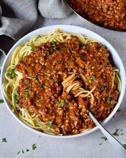 Lentil Bolognese