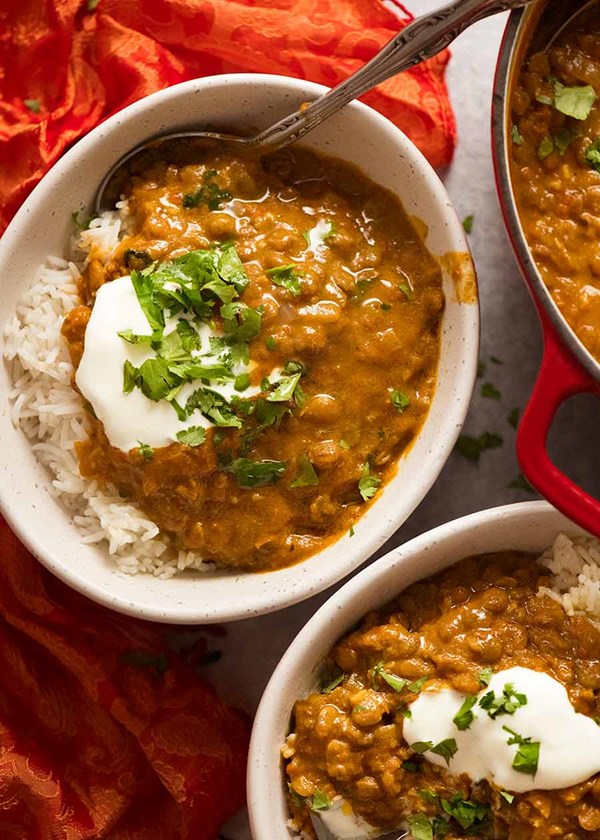 Lentil curry 