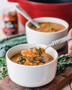 Lentil curry stew