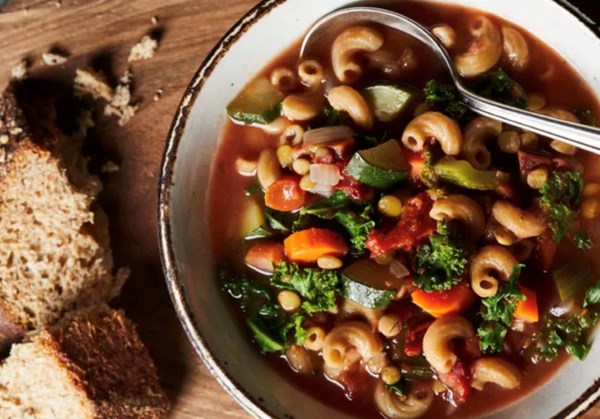 Lentil minestrone 