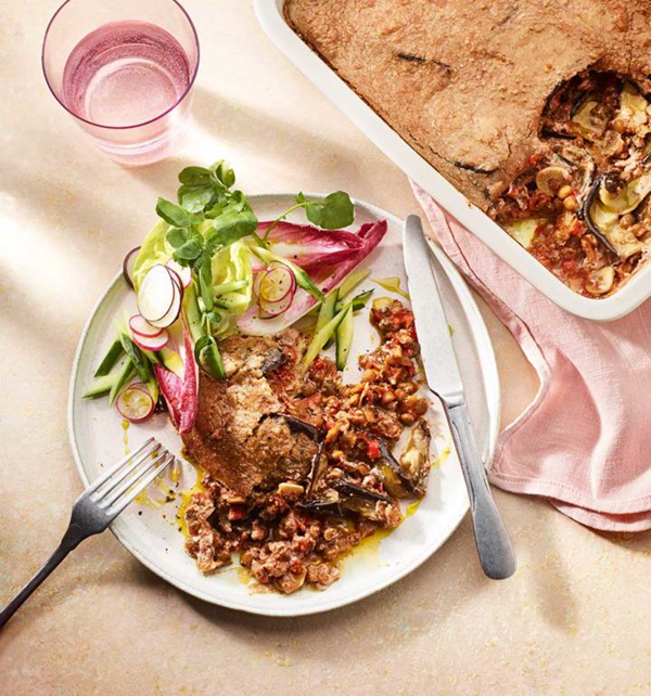 Lentil moussaka
