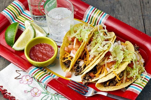 Lentil quinoa taco filling