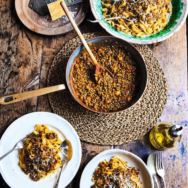 Lentil ragù (Ragù di lenticchie)