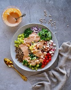 Lentil salad