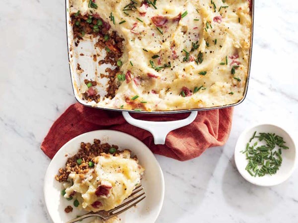 Lentil shepherd's pie
