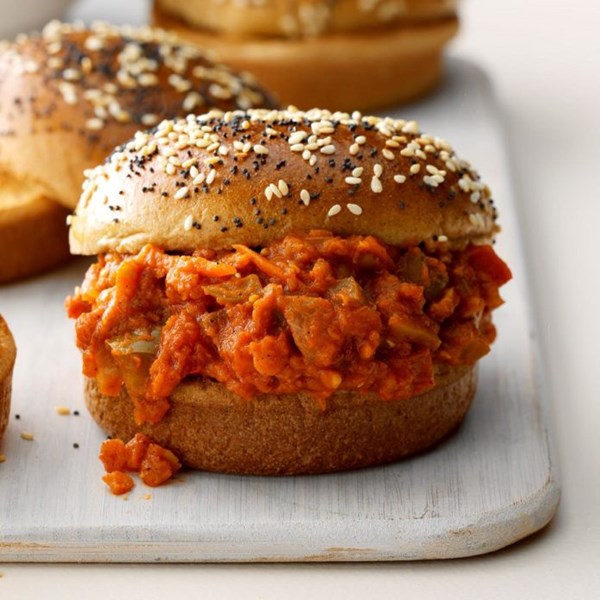 Lentil sloppy Joes