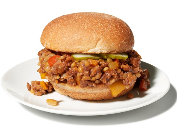 Lentil sloppy Joes