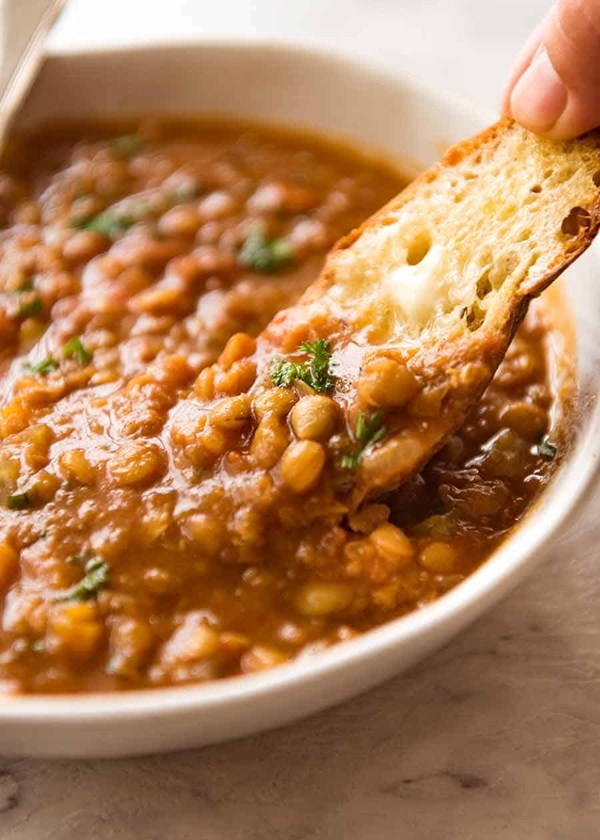 Lentil soup 