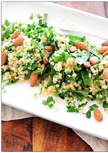 Lentil "tabbouleh"