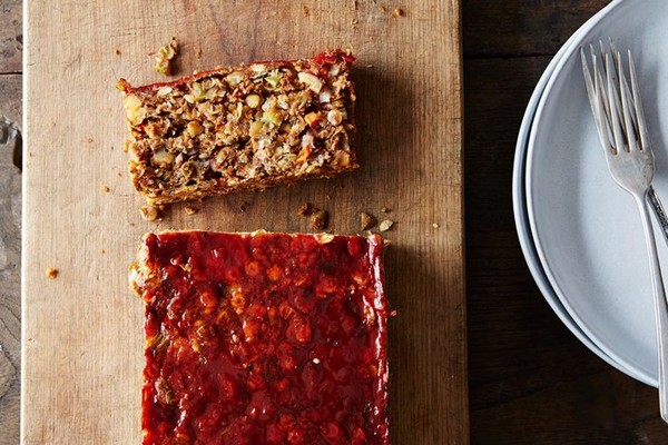 Lentil walnut loaf