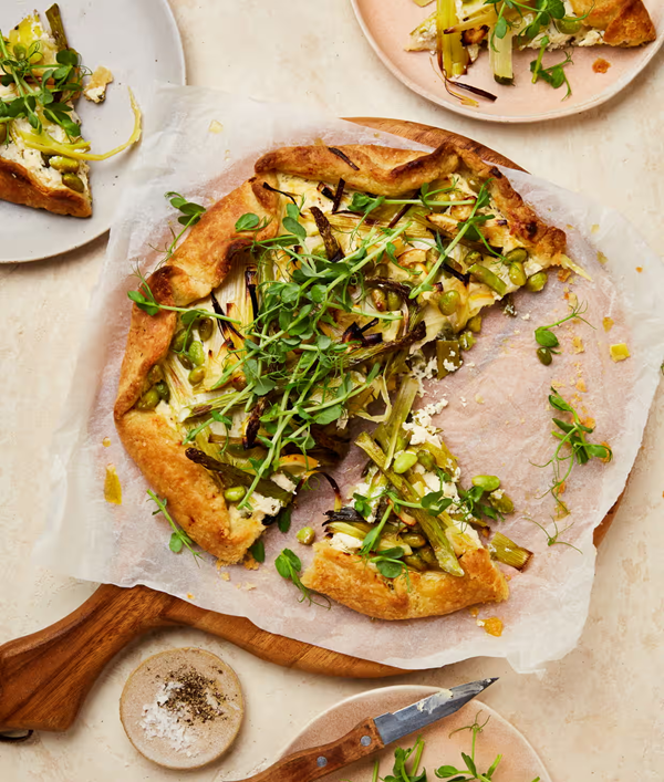 Lentils with whipped lemon tahini
