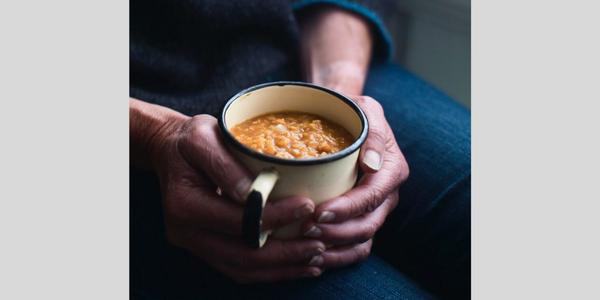 Lentin & tomato soup with cumin