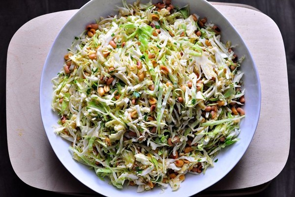 Leslie's peanut slaw