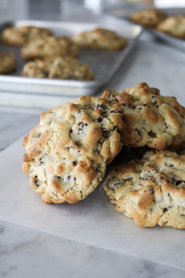 Levain Bakery chocolate chip walnut cookies recipe Eat Your Books