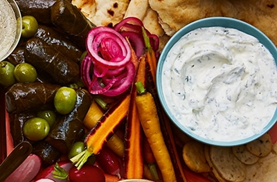 Levantine-style sharing platter