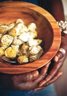 Levi's herbed potato salad
