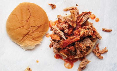 Lexington pulled pork