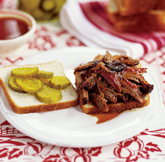 Lexington-style pulled pork
