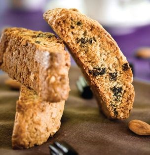 Licorice lover’s almond biscotti