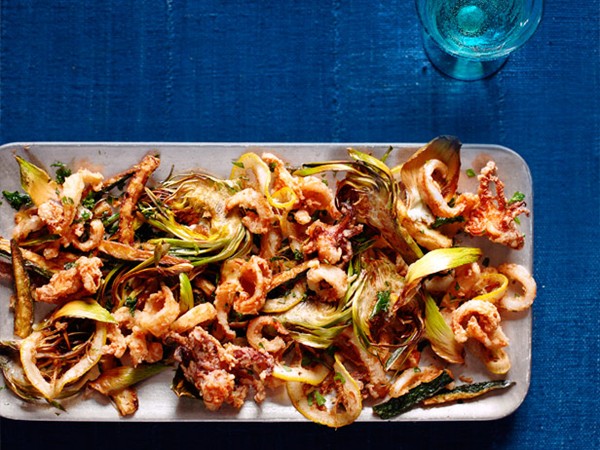 Light and crispy fritto misto