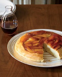 Light and fluffy baked apple pancake