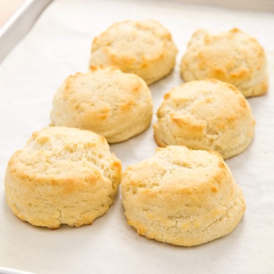 Light and fluffy biscuits