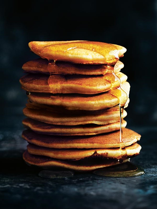 Light and fluffy pancakes
