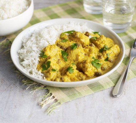 Light chicken korma