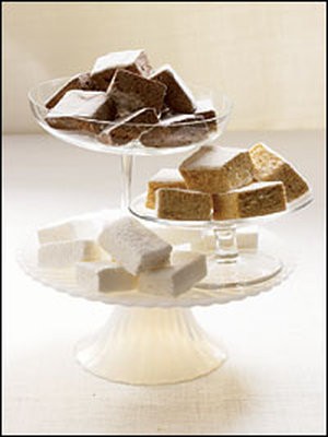Light chocolate marshmallows