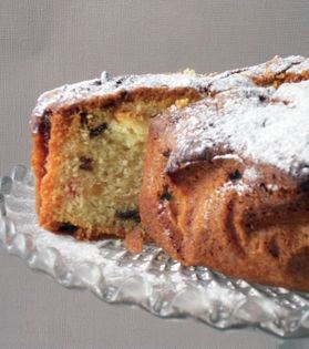 Light fruit cake